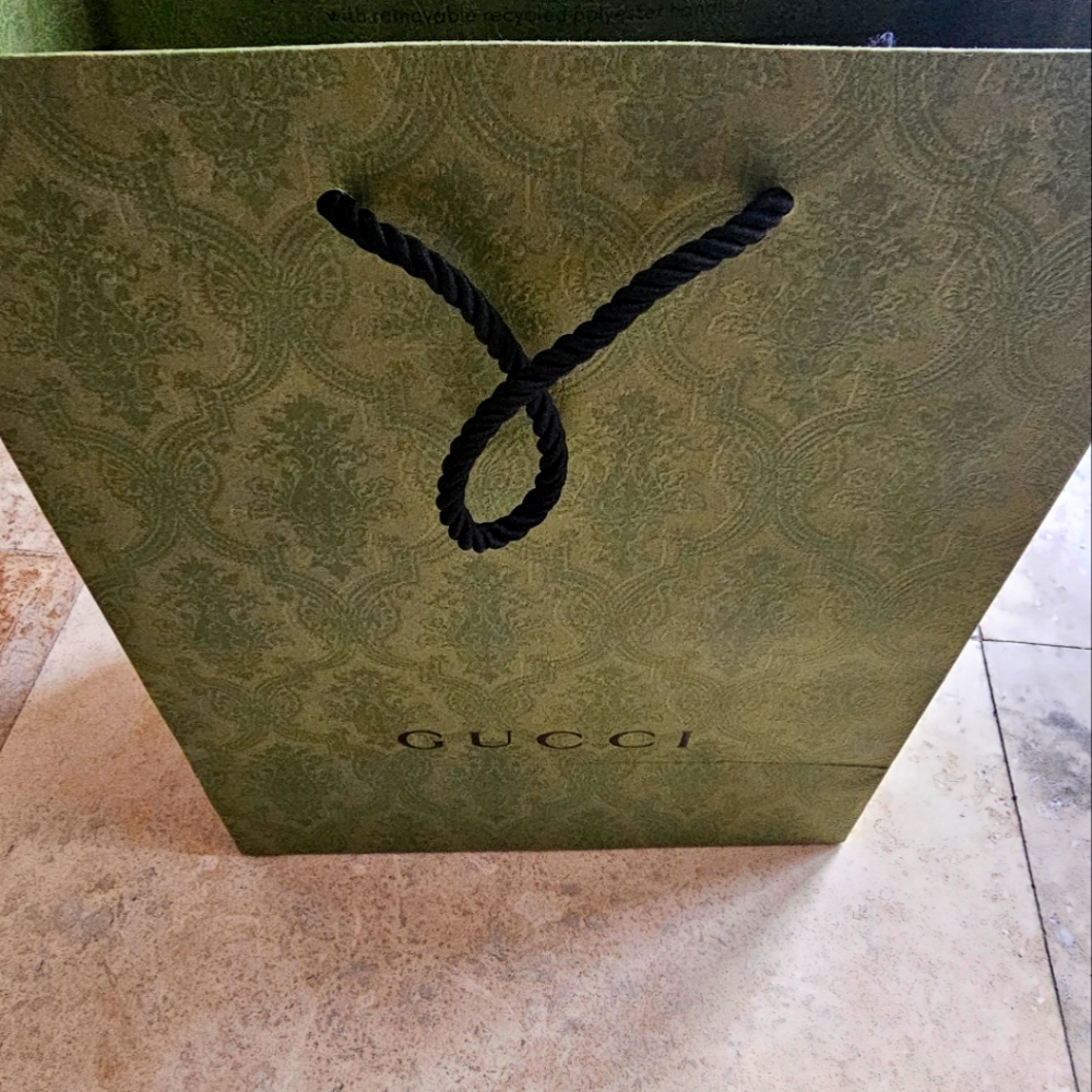 Authentic Gucci Gift Bag